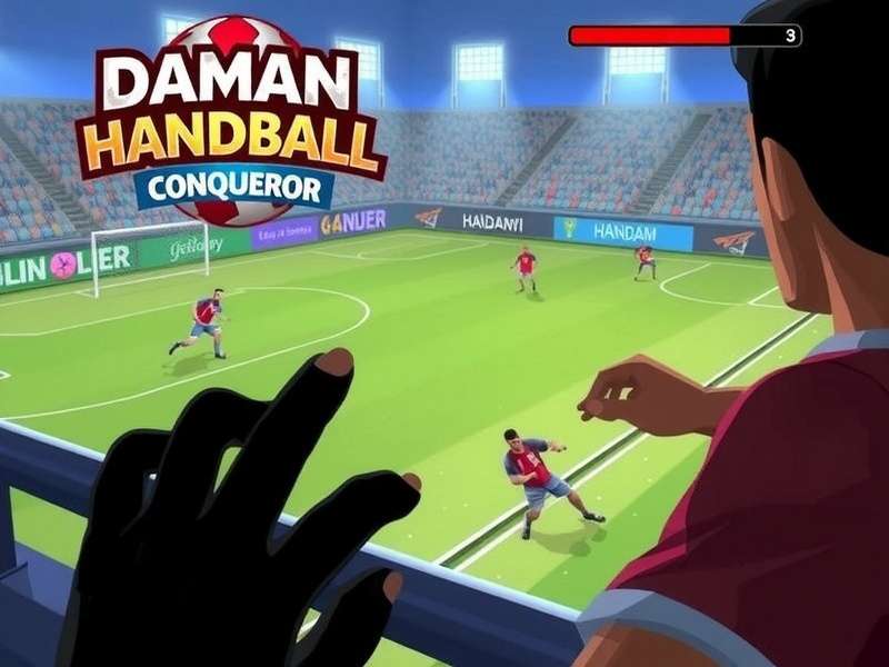 Daman Handball Conqueror gameplay screenshot
